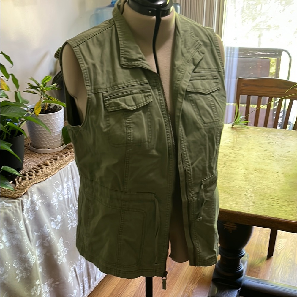 Merona Olive Green Vest